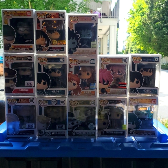 Anime Funko Pops - Animation Demon Slayer, One Piece, Attack on Titans - Picture 2 of 4